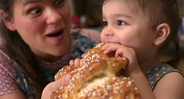 Grittibänz backen und Besuch vom Samichlaus