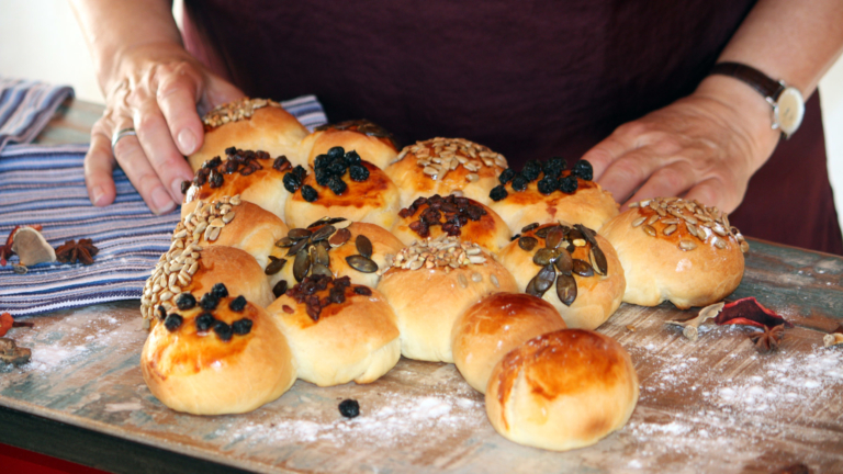 Brötchen-Tannenbaum