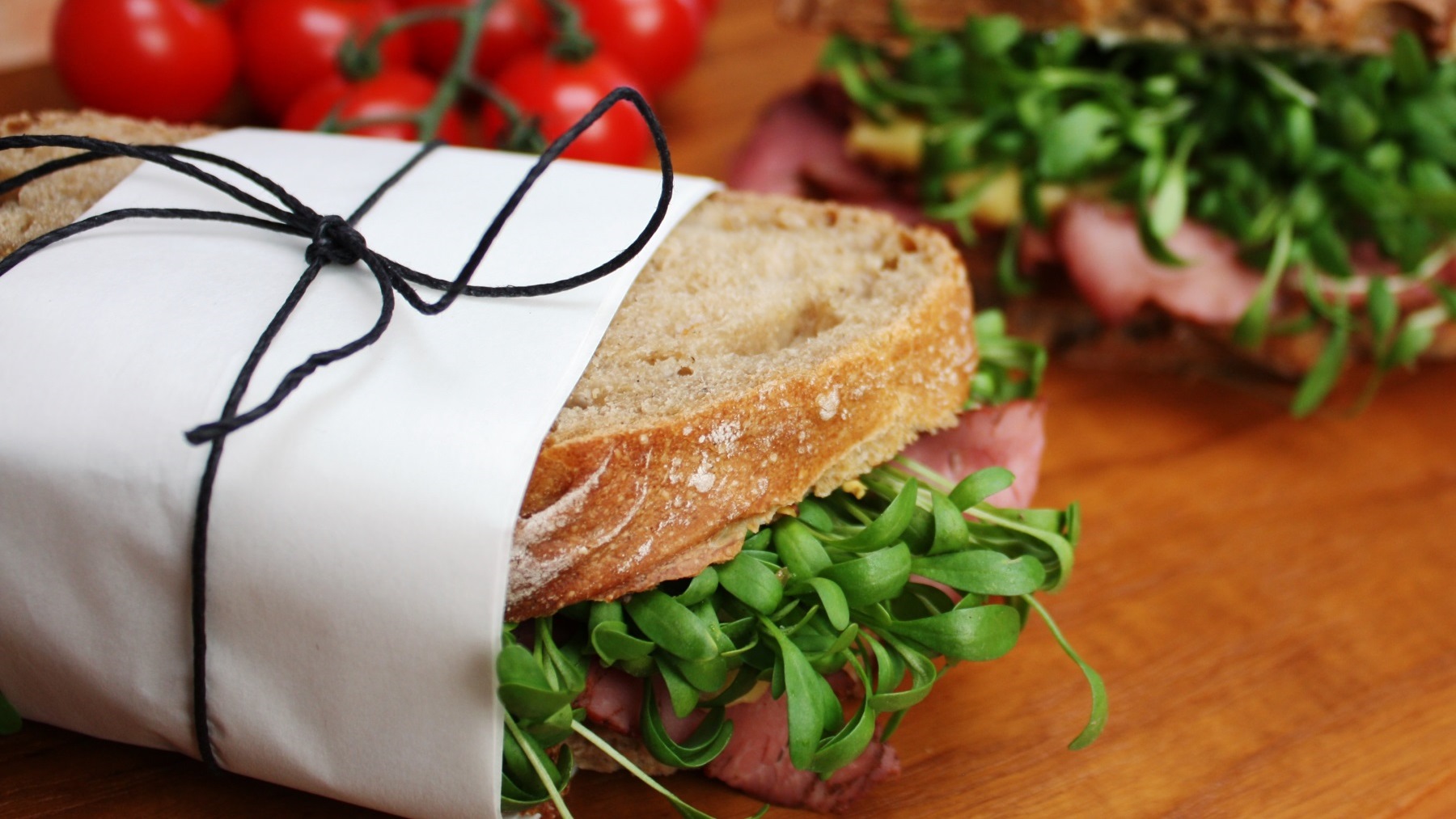 Roastbeef-Rührei Sandwich - Schweizer Brot