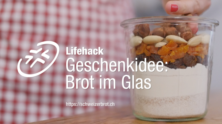 Geschenkidee: Brot im Glas