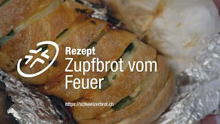 Zupfbrot vom Feuer