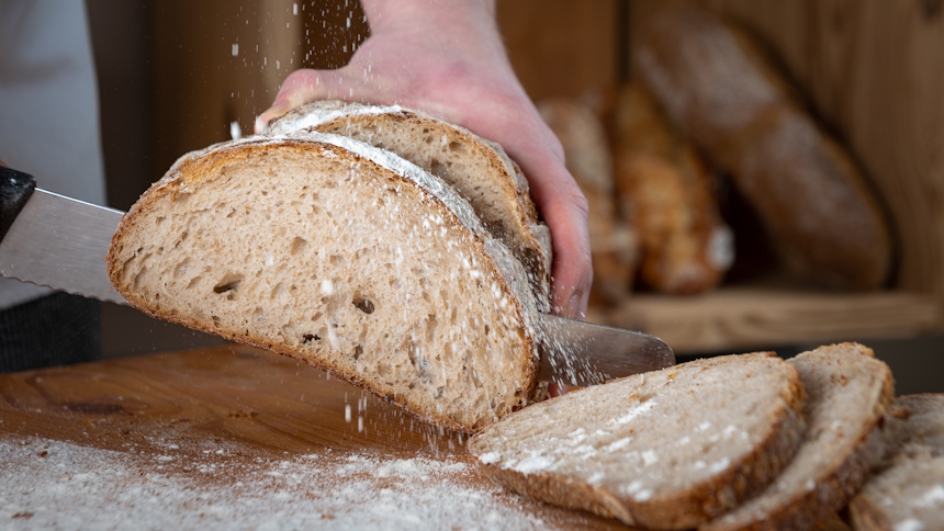 Geschnittenes Brot