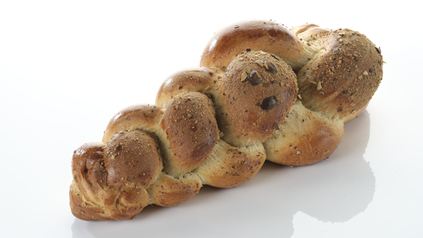 Klassischer Kürbiskern Butterzopf